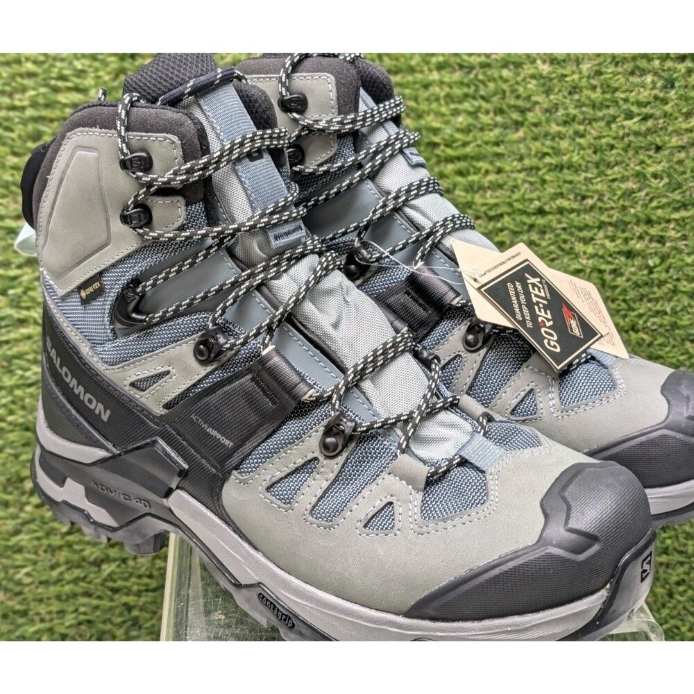 Salomon Quest 4 Slate Gore Tex GTX Waterproof Hiking Trail Boots Womens 10.5